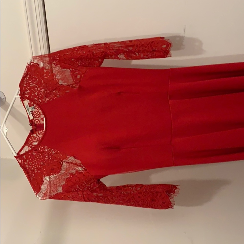 Open back skater dress
